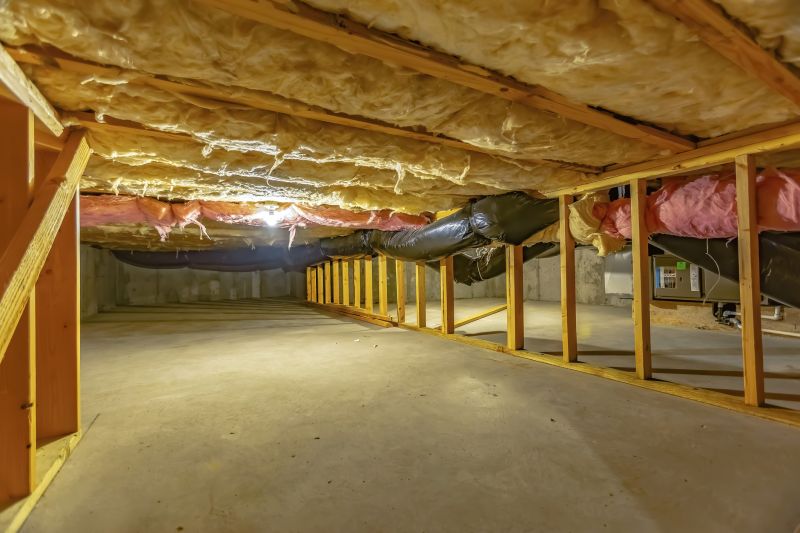 Insulated and Encapsulated Crawlspace